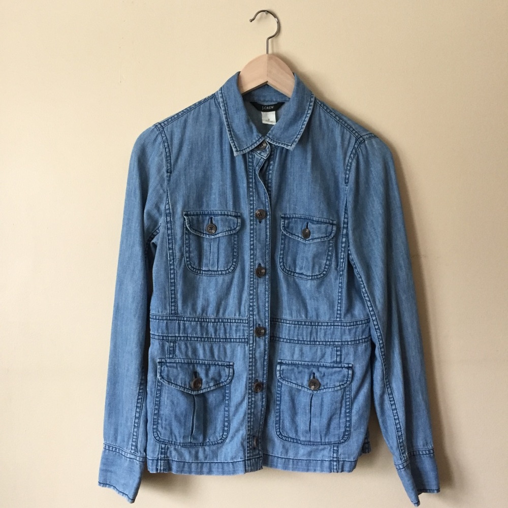 J. Crew Denim Chore Jacket